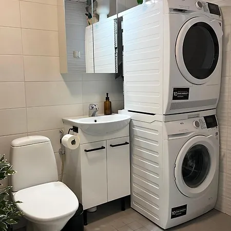 With Sauna And Backyard Saarenkylä