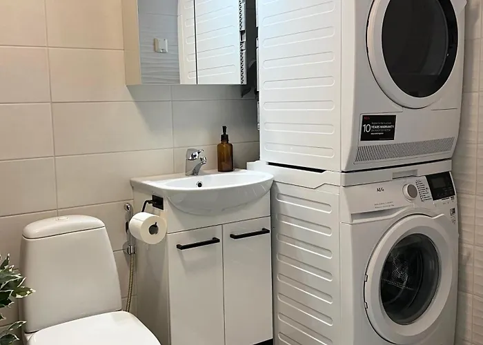 With Sauna And Backyard Saarenkylä